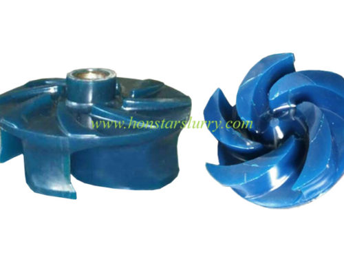 Polyurethane elastomer slurry pump impeller C2127
